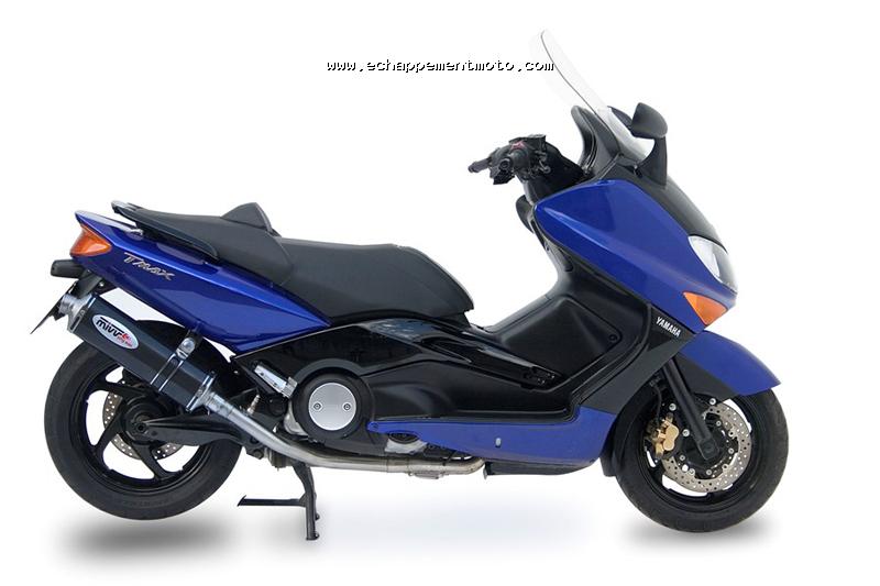 echappement moto YAMAHA T-MAX MIVV ovale